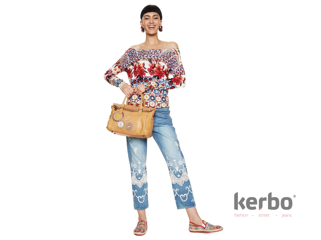 Fashion kabelka desigual loverty camel