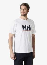 Pánské triko HELLY HANSEN 30396 1 HH LOGO T-SHIRT 2.0 001 WHITE