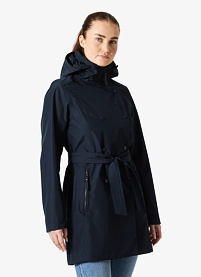 Dámský kabát HELLY HANSEN W WELSEY II TRENCH 599 navy