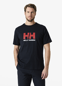 Pánské triko Helly Hansen 30396 597 HH LOGO T-SHIRT 2.0 597 NAVY