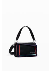 Dámská kabelka Desigual 24WAXPAI 2000 BAG CLEO BLACK PHUKET MINI NO FLAP 2000 BLACK