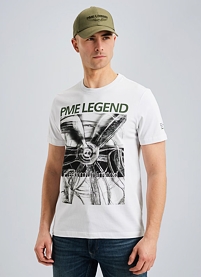 PME LEGEND PTSS2502577 7003 Short sleeve r-neck single jersey 7003