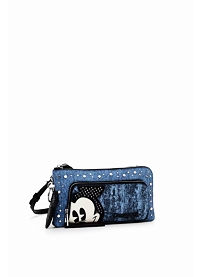 Dámská peněženka Desigual 24WAYP34 5008 MONE MICKEY DENIM EDGE LISA 5008 BLUE