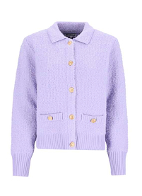 Dámský svetr HAJO 19814 701 D Strickjacke 701 lavendel