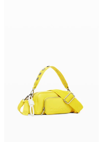 Dámská kabelka Desigual 24WAXP99 8018 BAG HALF LOGO FW24 PRADES NO CONT 8018 YELLOW