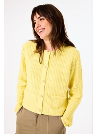 Dámský svetr GARCIA B50051 947 ladies cardigan 947 fresh yellow