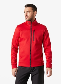 Pánská mikina HELLY HANSEN CREW FLEECE JACKET 162 RED