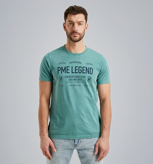 PME LEGEND PTSS2405562 5224 Short sleeve r-neck single jersey 5224 - PME LEGEND - PTSS2405562 5224 Short sleeve r-neck single jersey