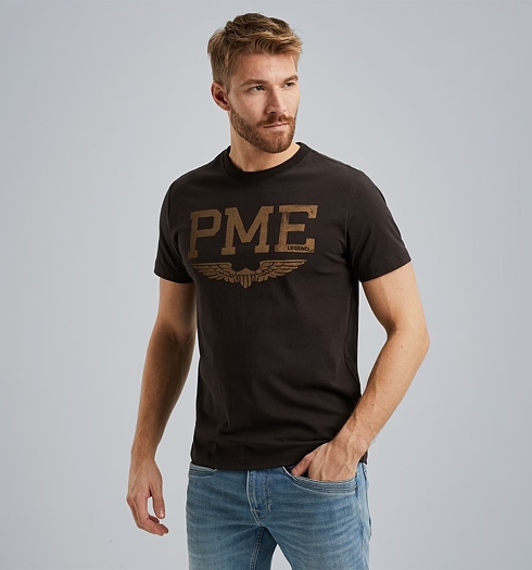 Pánské triko PME LEGEND PTSS2406594 8231 Short sleeve r-neck open end jersey 8231 - PME LEGEND - PTSS2406594 8231 Short sleeve r-neck open end jersey