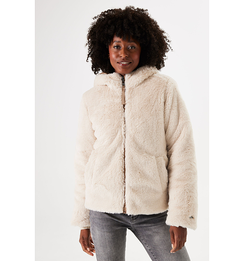 Dámská bunda GARCIA GJ400910 4240 ladies outdoor jacket 4240 neutral beige - GARCIA - GJ400910 4240 ladies outdoor jacket