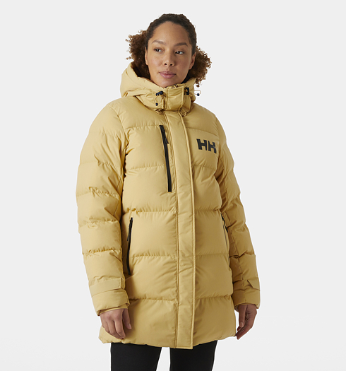 Dámský zimní kabát Helly Hansen 53205 389 W ADORE PUFFY PARKA 389 SAND - Helly Hansen - 53205 389 W ADORE PUFFY PARKA