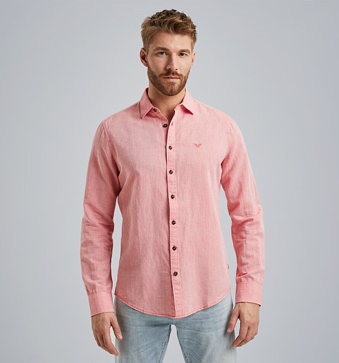 PME LEGEND PSI2404200 3062 Long Sleeve Shirt Ctn Linen 3062 - PME LEGEND - PSI2404200 3062 Long Sleeve Shirt Ctn Linen