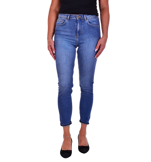 Dámské Jeans Cross P429 158 JUDY 158 MID BLUE - Cross - P429 158 JUDY