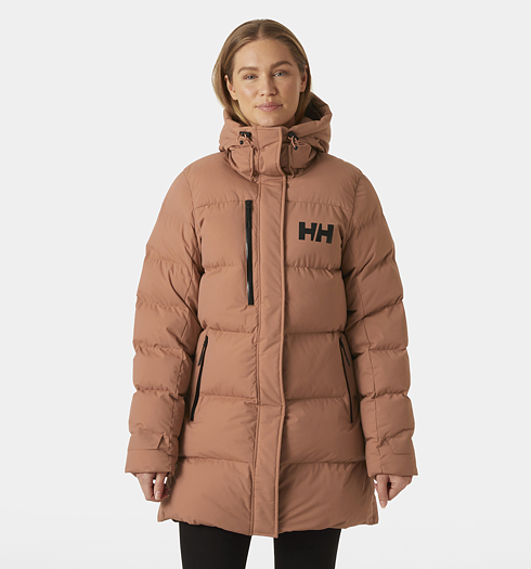 Dámský zimní kabát Helly Hansen 53205 84 W ADORE PUFFY PARKA 084 CEDARWOOD - Helly Hansen - 53205 84 W ADORE PUFFY PARKA