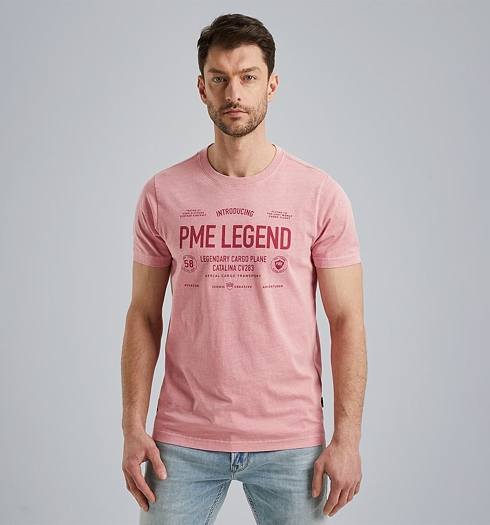 PME LEGEND PTSS2405562 3168 Short sleeve r-neck single jersey 3168 - PME LEGEND - PTSS2405562 3168 Short sleeve r-neck single jersey