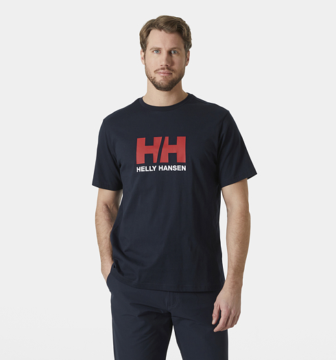 Pánské triko Helly Hansen 30396 597 HH LOGO T-SHIRT 2.0 597 NAVY - Helly Hansen - 30396 597 HH LOGO T-SHIRT 2.0