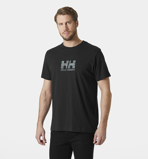 Pánské triko HELLY HANSEN 53936 995 CORE GRAPHIC T 995 BLACK - Helly Hansen - 53936 995 CORE GRAPHIC T