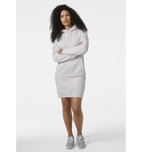 Dámské šaty HELLY HANSEN 53839 825 W ADORE HOODIE DRESS 825 NIMBUS CLOUD - Helly Hansen - 53839 825 W ADORE HOODIE DRESS