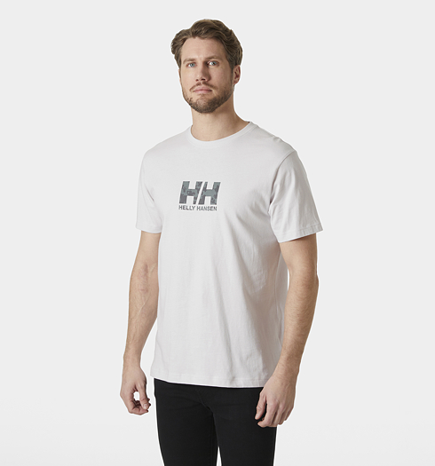 Pánské triko HELLY HANSEN 53936 824 CORE GRAPHIC T 824 NIMBUS CLOUD - Helly Hansen - 53936 824 CORE GRAPHIC T