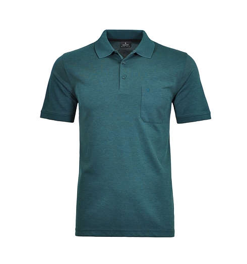 Pánská polokošile RAGMAN 540391 357 Polo button short sleeve 357  DUNKELGRÜN - Ragman - 540391 357 Polo button short sleeve