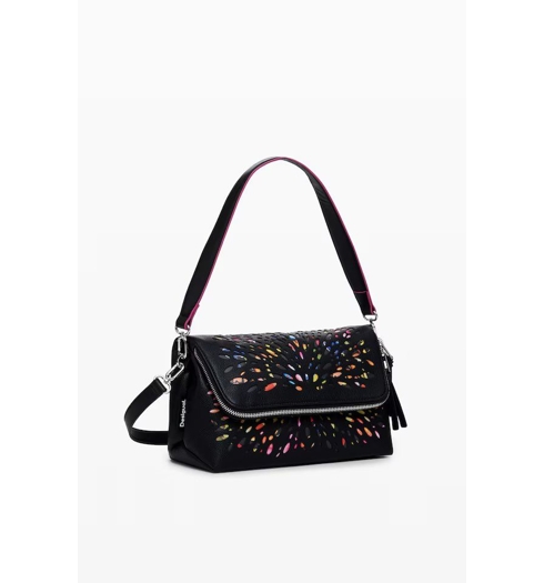 Dámská kabelka Desigual 24WAXP88 2000 BAG BLACKWELL VENECIA 3.0 2000 BLACK - DESIGUAL - 24WAXP88 2000 BAG BLACKWELL VENECIA 3.0