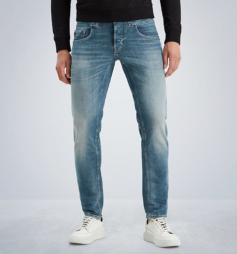 Pánské jeans PME LEGEND PTR2411737 BUD CARIOR BRIGHT USED DENIM BUD - PME LEGEND - PTR2411737 BUD CARIOR BRIGHT USED DENIM