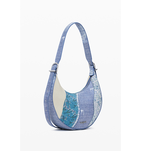 Dámská kabelka DESIGUAL 25SAXPBR 9019 BAG BIJOU CASCAIS MEDIUM 9019 MATERIAL FINISHES - DESIGUAL - 25SAXPBR 9019 BAG BIJOU CASCAIS MEDIUM