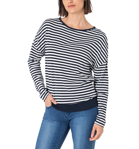 Dámské triko Timezone 12-10234-00-6581 0209 Striped Rib Long 0209 - Timezone - 12-10234-00-6581 0209 Striped Rib Long