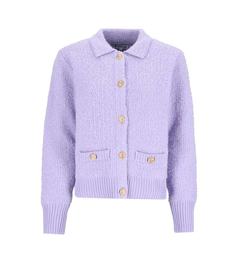 Dámský svetr HAJO 19814 701 D Strickjacke 701 lavendel - HAJO - 19814 701 D Strickjacke