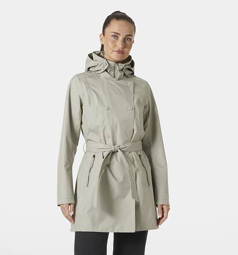 Dámský kabát HELLY HANSEN 53247 885 W WELSEY II TRENCH 885 TERRAZZO - Helly Hansen - 53247 885 W WELSEY II TRENCH