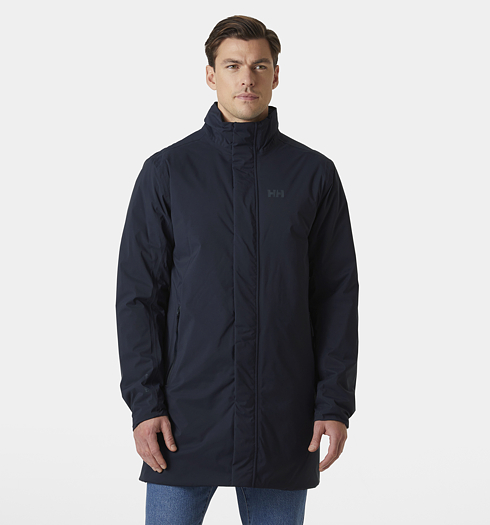 Pánský kabát HELLY HANSEN 54003 598 URB PRO INS RAIN COAT 598 NAVY - Helly Hansen - 54003 598 URB PRO INS RAIN COAT