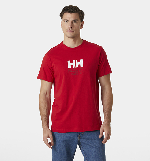 Pánské triko HELLY HANSEN 53936 163 CORE GRAPHIC T 163 RED - Helly Hansen - 53936 163 CORE GRAPHIC T