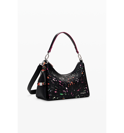 Dámská kabelka DESIGUAL 25SAXPA1 2000 BAG BLACKWELL MAYARI 2000 BLACK - DESIGUAL - 25SAXPA1 2000 BAG BLACKWELL MAYARI