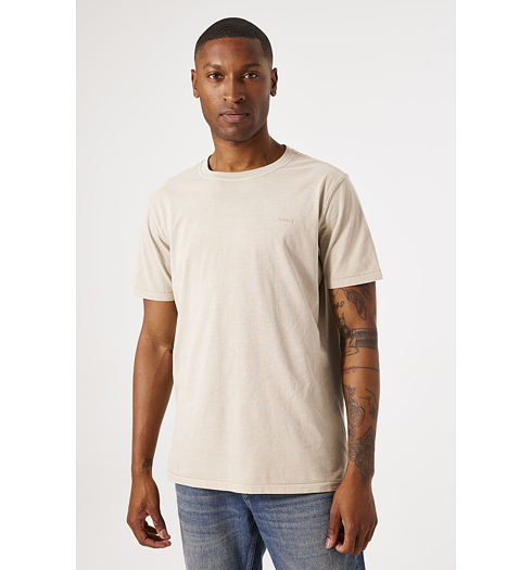 Pánské triko GARCIA Z1179 822 mens T-shirt ss 822 sand - GARCIA - Z1179 822 mens T-shirt ss