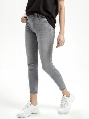 Dámské jeans CROSS P429 157 JUDY 157 GREY - Cross - P429 157 JUDY