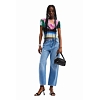 Dámské jeans Desigual 24WWDD16 5007 DENIM AIKE 5007 BLUE - DESIGUAL - 24WWDD16 5007 DENIM AIKE