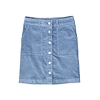 Dámská manžestrová sukně GARCIA U40120 2136 ladies skirt 2136 faded denim - GARCIA - U40120 2136 ladies skirt