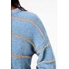 Dámský svetr GARCIA U40244 2136 ladies pullover 2136 faded denim - GARCIA - U40244 2136 ladies pullover