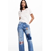 Dámské jeans Desigual 24WWDD97 5053 DENIM MILA 5053 BLUE - DESIGUAL - 24WWDD97 5053 DENIM MILA