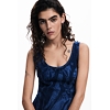 Dámské šaty DESIGUAL 25SWVD01 5008 VEST OPORTO 5008 BLUE - DESIGUAL - 25SWVD01 5008 VEST OPORTO