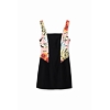 Dámské šaty DESIGUAL  VEST_MARBELLA_ LACROIX 2000 BLACK - DESIGUAL - 24SWVW75 2000 VEST_MARBELLA_ LACROIX