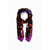 Dámský šátek Desigual 24WAWA21 2000 FOU MIXED FLOWERS 2 RECTANGLE 2000 BLACK