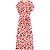 Dámské šaty GARCIA C50284 1345 ladies dress 1345 tangerine red - GARCIA - C50284 1345 ladies dress