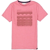 Pánské triko GARCIA C51201 1067 mens T-shirt ss 1067 soft rose - GARCIA - C51201 1067 mens T-shirt ss