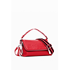 Dámská kabelka Desigual 24WAXPA0 3000 BAG HALF LOGO VENECIA 3.0 NO CONT 3000 RED