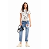 Dámské triko Desigual 24WWTKA1 1001 TS MICKEYDRAWING 1001 WHITE - DESIGUAL - 24WWTKA1 1001 TS MICKEYDRAWING