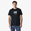 Pánské triko HELLY HANSEN 53936 595 CORE GRAPHIC T 595 NAVY