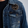 Pánská jeans bunda PME LEGEND PDJ2408703 PBD PREMIUM BLUE DENIM Jacket PBD - PME LEGEND - PDJ2408703 PBD PREMIUM BLUE DENIM Jacket