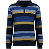 Pánský svetr RAGMAN 3413660 711 Mock neck stripe 711  DUNKELBLAU - Ragman - 3413660 711 Mock neck stripe