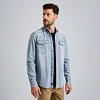 Pánská jeans košile PME LEGEND PSI2411252 BLD Long Sleeve Shirt Bleach Indigo denim - PME LEGEND - PSI2411252 BLD Long Sleeve Shirt Bleach Indigo denim